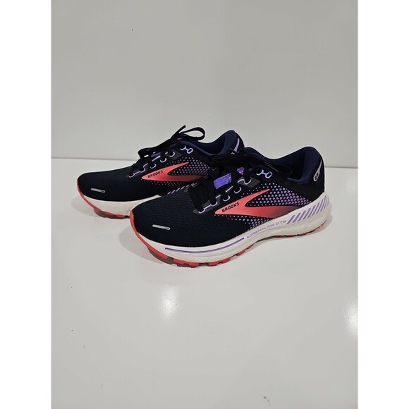 Brooks Women’s Adrenaline GTS 22 Blue/Purple Running Shoes Sz 7 NO INSOLES - Picture 2 of 12